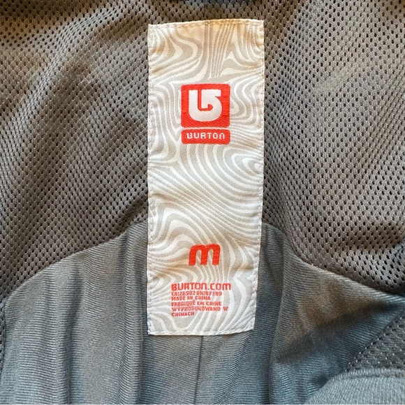 Burton Vintage Snowboard Pants Y2K Men’s Med Gray & Black Includes Board Shorts - Picture 14 of 16